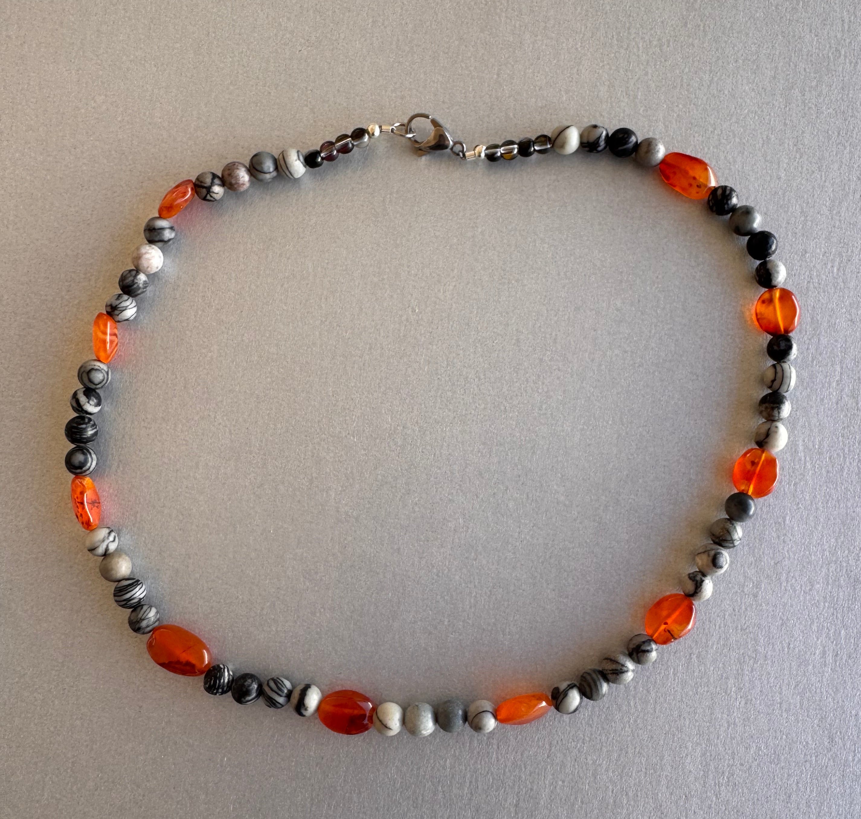 lava boy beaded necklace