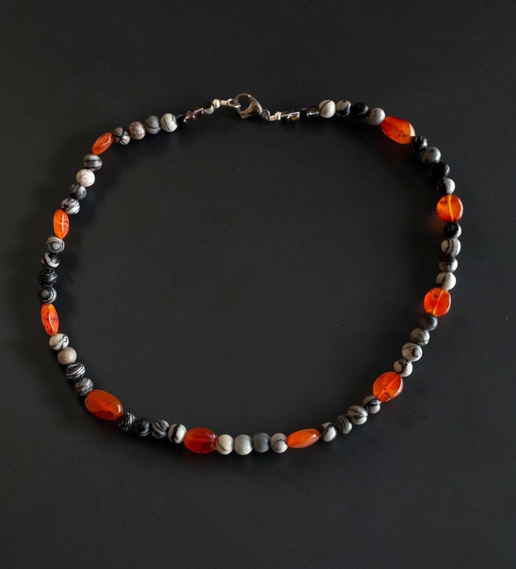 lava boy beaded necklace