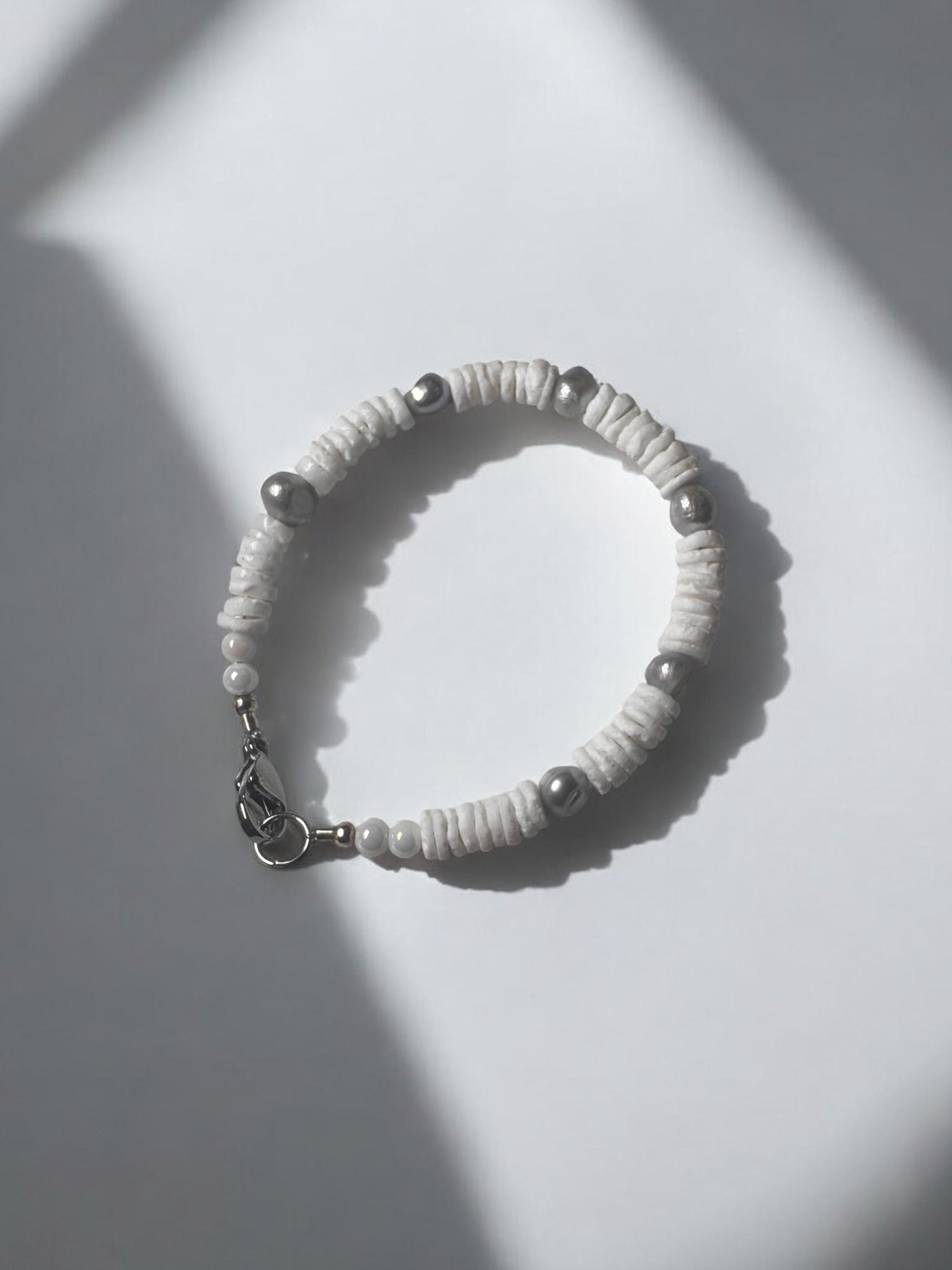 Fresh water shell necklace set