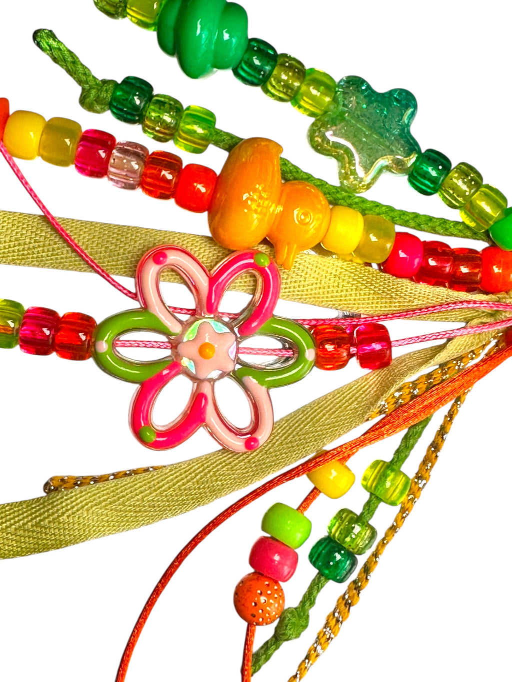 tropic-static chunky keychain