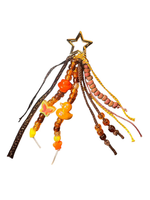 amber-noise chunky keychain