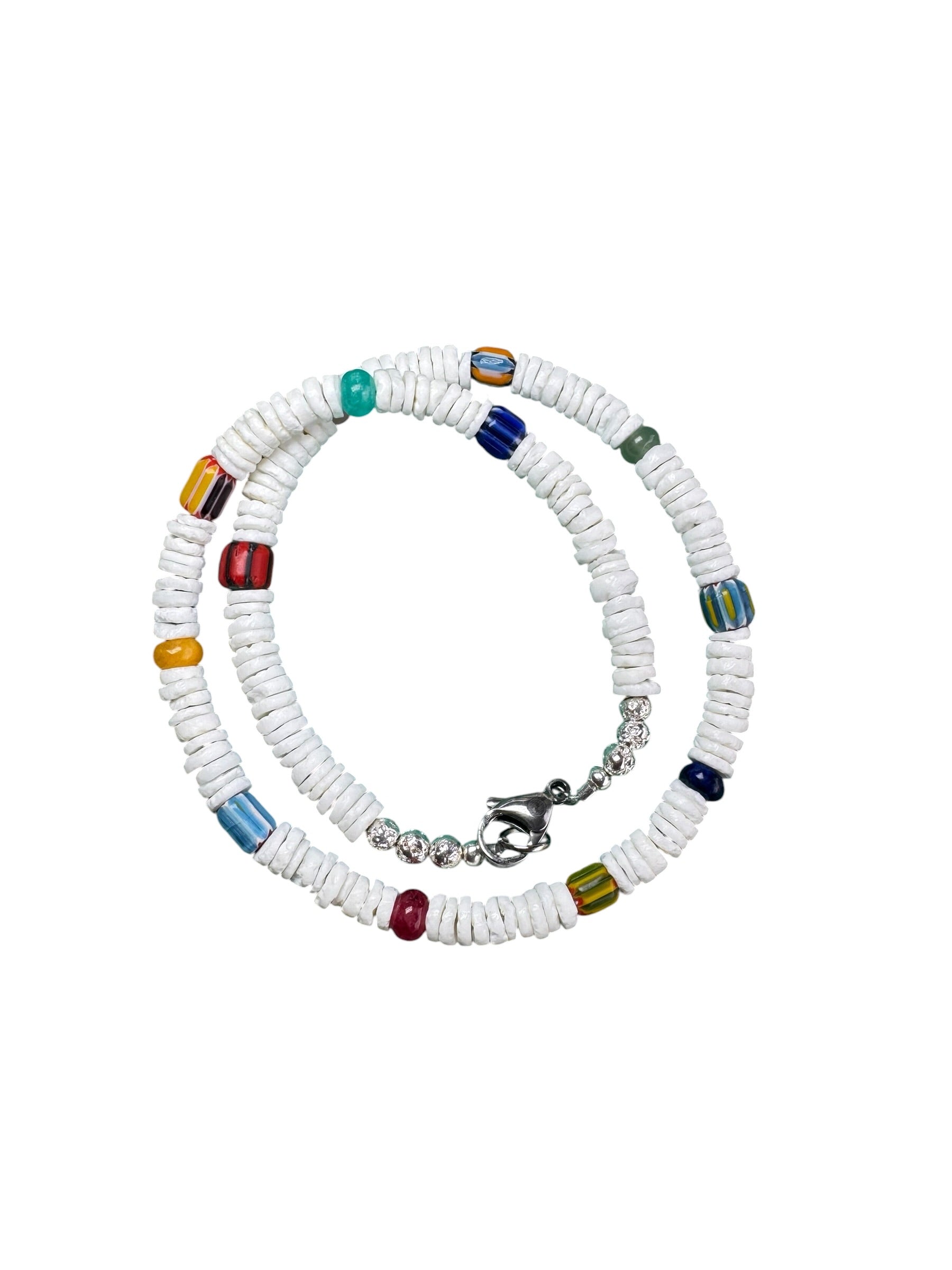 colorful-saltwater-muse 14inch necklace