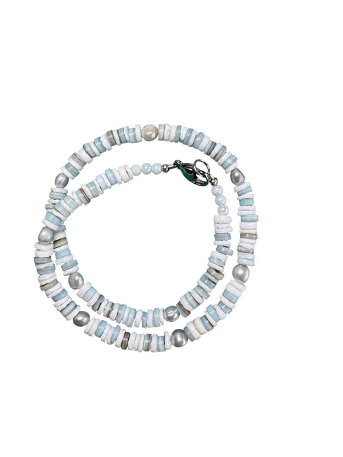 blue-mirage-saltwater-muse 14-inch necklace